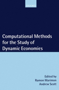 Cover image: Computational Methods for the Study of Dynamic Economies 1st edition 9780199248278