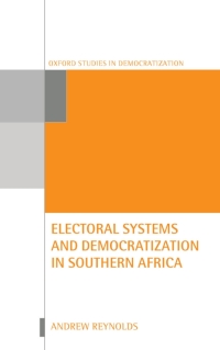 Titelbild: Electoral Systems and Democratization in Southern Africa 9780198295105