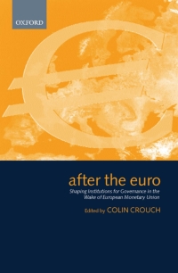Cover image: After the Euro 1st edition 9780198296393
