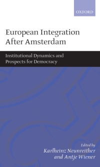 Imagen de portada: European Integration after Amsterdam 1st edition 9780198296416