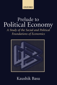 Omslagafbeelding: Prelude to Political Economy 1st edition 9780199261857