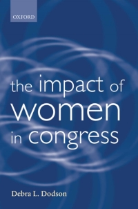 Cover image: The Impact of Women in Congress 9780198296744