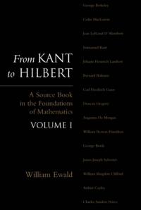 Cover image: From Kant to Hilbert Volume 1 9780198505358