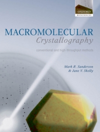 Imagen de portada: Macromolecular Crystallography 4th edition 9780198520979