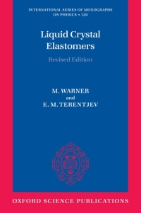 Titelbild: Liquid Crystal Elastomers 9780199214860