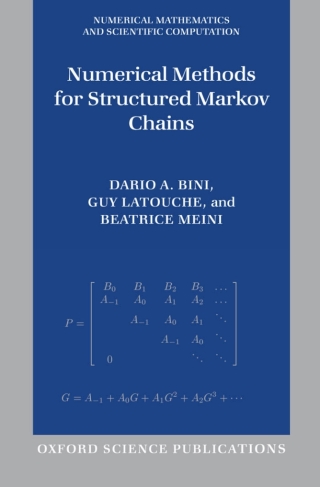 صورة الغلاف: Numerical Methods for Structured Markov Chains 9780198527688