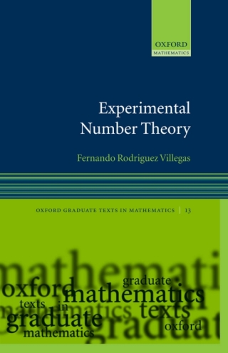 Cover image: Experimental Number Theory 1st edition 9780198528227