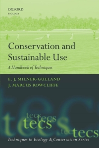 Cover image: Conservation and Sustainable Use 9780198530367