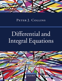 صورة الغلاف: Differential and Integral Equations 9780199297894