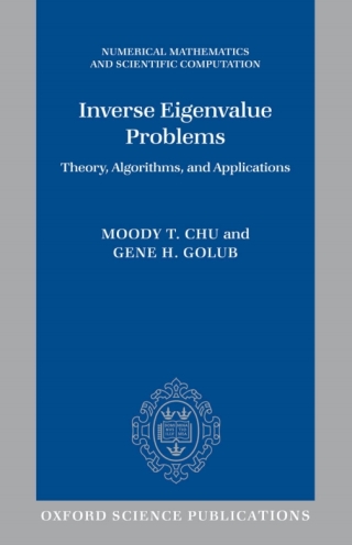 Immagine di copertina: Inverse Eigenvalue Problems 9780198566649
