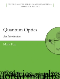 Imagen de portada: Quantum Optics 9780198566724
