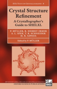 Omslagafbeelding: Crystal Structure Refinement 9780198570769