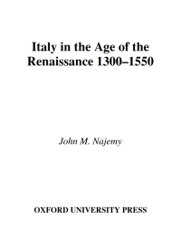 Cover image: Italy in the Age of the Renaissance 1st edition 9780198700401