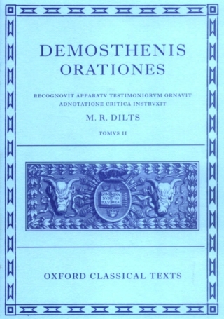 Cover image: Demosthenis Orationes 1st edition 9780198721697