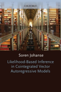 Titelbild: Likelihood-Based Inference in Cointegrated Vector Autoregressive Models 9780198774501