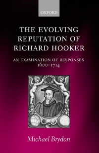 Imagen de portada: The Evolving Reputation of Richard Hooker 9780199204816