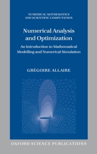 صورة الغلاف: Numerical Analysis and Optimization 9780199205226