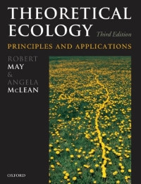 Cover image: Theoretical Ecology 3rd edition 9780199209996