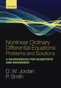 Cover image: Nonlinear Ordinary Differential Equations: Problems and Solutions 1st edition 9780199212033