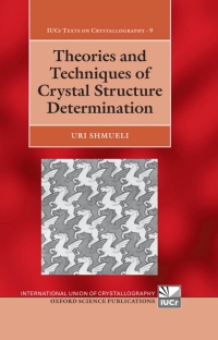 Titelbild: Theories and Techniques of Crystal Structure Determination 9780199213504