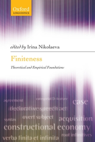 Imagen de portada: Finiteness 1st edition 9780199213733