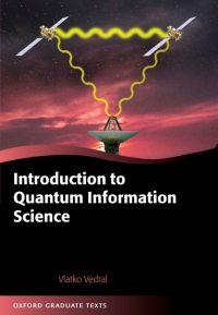 Imagen de portada: Introduction to Quantum Information Science 9780199215706