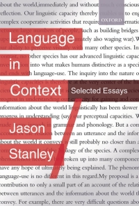 Cover image: Language in Context 9780199225927