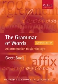 Titelbild: The Grammar of Words 2nd edition