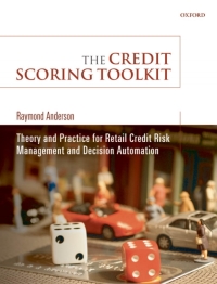 Cover image: The Credit Scoring Toolkit 1st edition 9780199226405