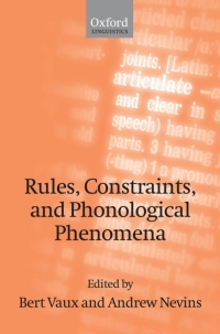 Titelbild: Rules, Constraints, and Phonological Phenomena 1st edition 9780199226511