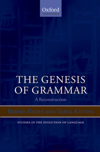 Cover image: The Genesis of Grammar 9780199227761