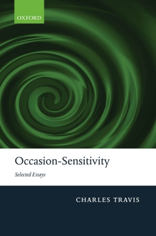Imagen de portada: Occasion-Sensitivity 9780199230334