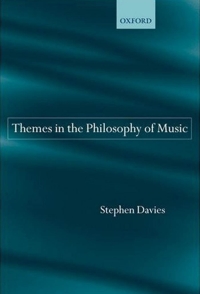 Titelbild: Themes in the Philosophy of Music 9780199280179