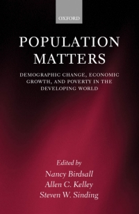 Cover image: Population Matters 1st edition 9780199244072