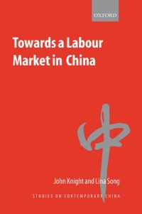 Immagine di copertina: Towards a Labour Market in China 9780199215553