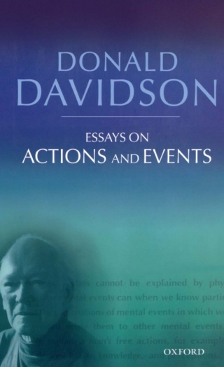 Immagine di copertina: Essays on Actions and Events 1st edition 9780199246267