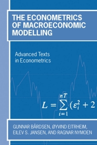 Cover image: The Econometrics of Macroeconomic Modelling 9780199246496