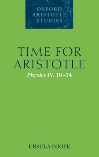 Cover image: Time for Aristotle 9780199247905