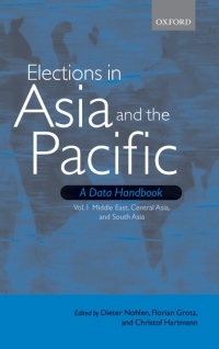Imagen de portada: Elections in Asia and the Pacific: A Data Handbook 1st edition 9780199249589