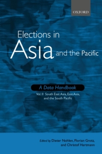 Immagine di copertina: Elections in Asia and the Pacific : A Data Handbook 1st edition 9780199249596