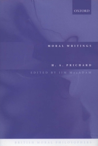 表紙画像: Moral Writings 9780199250196