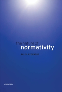 Cover image: The Nature of Normativity 9780199568192