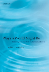 Imagen de portada: Ways a World Might Be 9780199251483