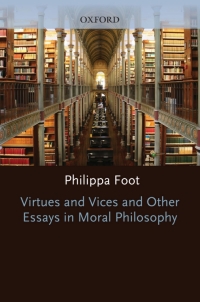 Cover image: Virtues and Vices 9780199252862