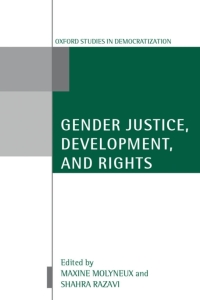 Cover image: Gender Justice, Development, and Rights 1st edition 9780199256457