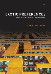 Cover image: Exotic Preferences 9780199257089