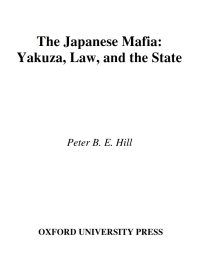 صورة الغلاف: The Japanese Mafia 9780199257522