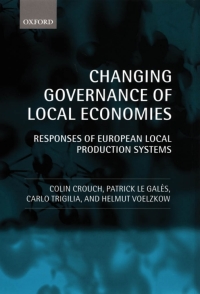 Cover image: Changing Governance of Local Economies 9780199259403