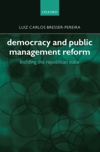 Cover image: Democracy and Public Management Reform 9780199261185