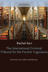 Cover image: The International Criminal Tribunal for the Former Yugoslavia 9780199263059